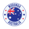 Wodonga Australia Badge