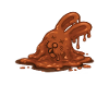 Chocolate bunny Easter