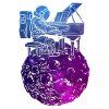 Galactic pianist on planet