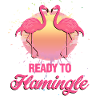 Ready to Flamingle Flamingo Party Design