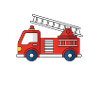 Camion Pompier 10 Ans, Anniversaire Garçon