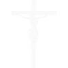 Cross silhouette Jesus