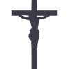 Cross silhouette Jesus