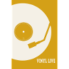 Vinyl Life – Retro Turntable Poster