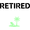 Retired Pension Palm Tree Beach