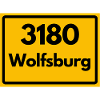 ANCIEN CODE POSTAL RETRO 3180 WOLFSBURG
