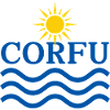 Korfu-Sonnenwellen-Logo