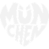 München Herzlogo Typografie