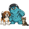 Fluffonster Fluffo & Friends: Lucky & Funtik