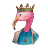 Kronen Flamingo Portrait