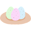Pastel Easter Egg Nest