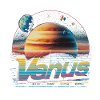 Canoes Neon Space Retro