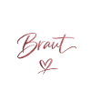 Bridal Team Heart Wreath Logo