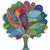 Farbenzauber-Baum