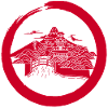 Red Japanese Landscape