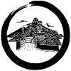 Black Japanese Landscape
