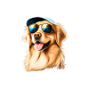 Funny Golden Retriever Dog Pajamas