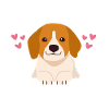 Hundepyjama, Beagle-Humor