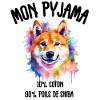 Shiba Humor Dog Pajamas