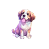 Sint-Bernhardiner-Hundepyjama-Humor