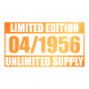70th Anniversary Limited Edition - ꝏ Supply 04/1956