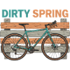 Dirty Spring Risograph Gravel Bike Art
