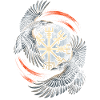Scandinavian Viking Ravens