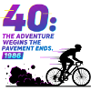 Tee d’aventure de gravier pour le 40e anniversaire
