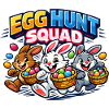 Easter Egg Hunt Squad Easter Bunny