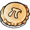 Pi Pie Grafik-Tee