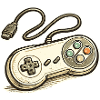 Retro Game Controller Graphics