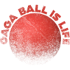 Basketball Is Life Round Emblem