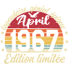 1967 avril Anniversaire avril 1967