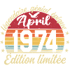 1974 April Birthday April 1974