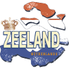 Zeeland Netherlands with Map Holland Souvenir