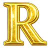 Golden Monogram R