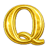 Emblème Q doré