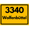 ANCIEN CODE POSTAL RETRO 3340 WOLFENBÜTTEL
