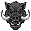 Alpha Boar Wrath Maskottchen-Maskottchenkopf