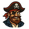 Pirate Captain Eye Patch