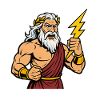 Zeus Cartoon