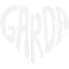 Garda Heart Font Logo