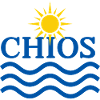 Chios Sun and Ocean Waves 