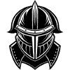 Casque de chevalier