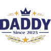 Papa depuis 2025 – Proud Dad Design