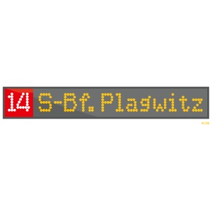 Linie 14 - S-Bf. Plagwitz digital