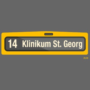 Linie 14 - Klinikum St. Georg analog