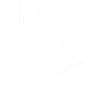 Bester Friseur mit Scheren-Logo