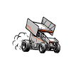Dirt Track Legend Sprintcar Motif