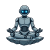 01 Le Robot Zen Meditation